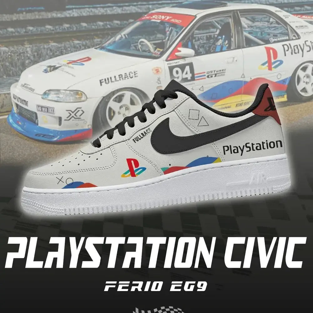 Playstation Civic EG9 Low Top Shoes