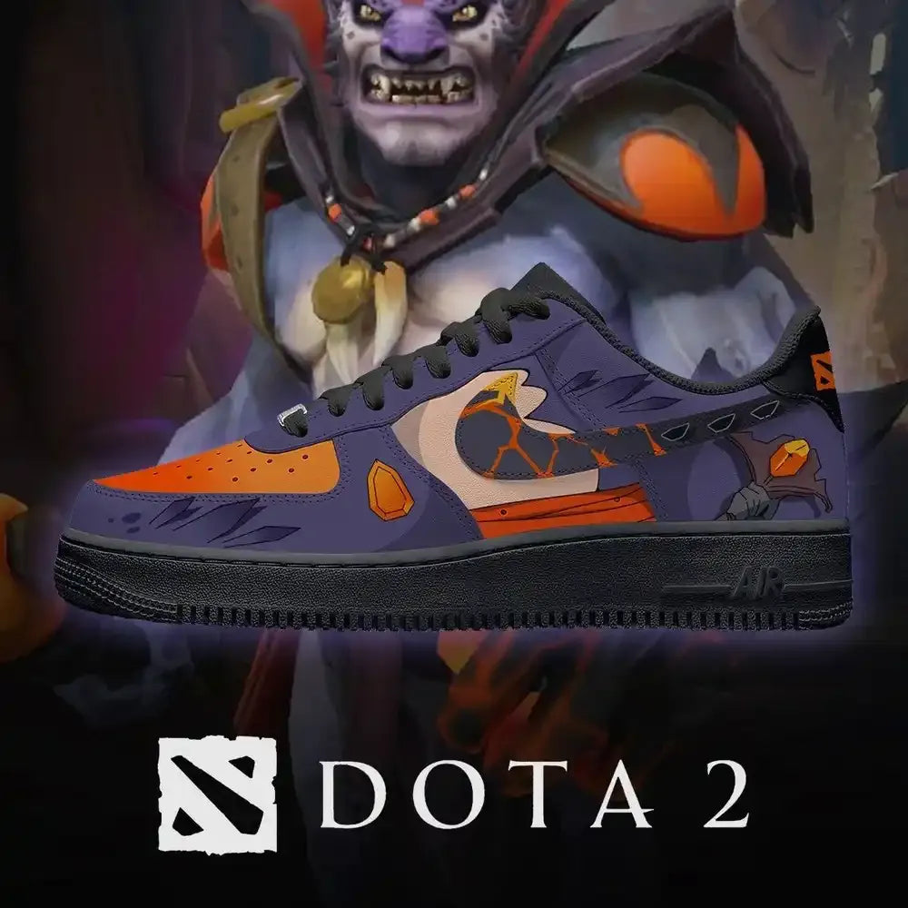 Lion V.1 Dota 2 Custom Low Top Shoes