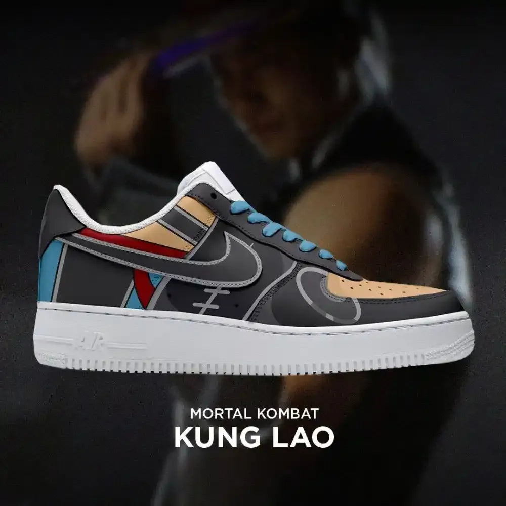 Kung Lao Mortal Kombat Edition Low Top Shoes