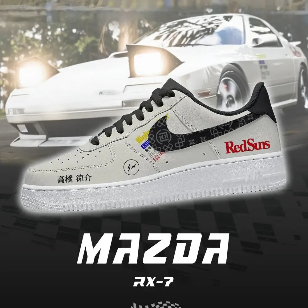 Ryosuke Takahashis RX-7 V.1 Initial D Low Top Shoes