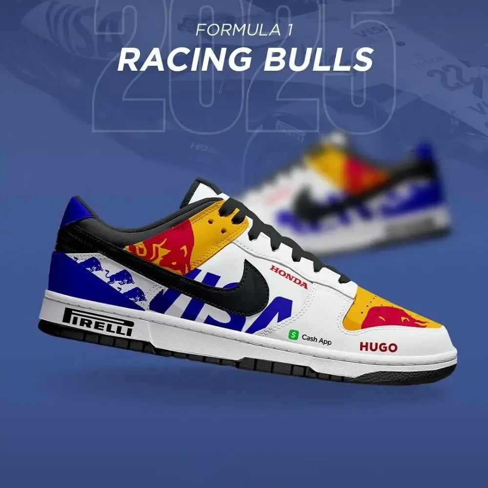 Racing Bulls 2025 Season of F1 Low Top Shoes