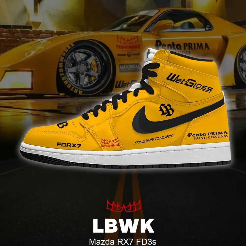 LBWK RX7 FD3s V.2 High Top Shoes