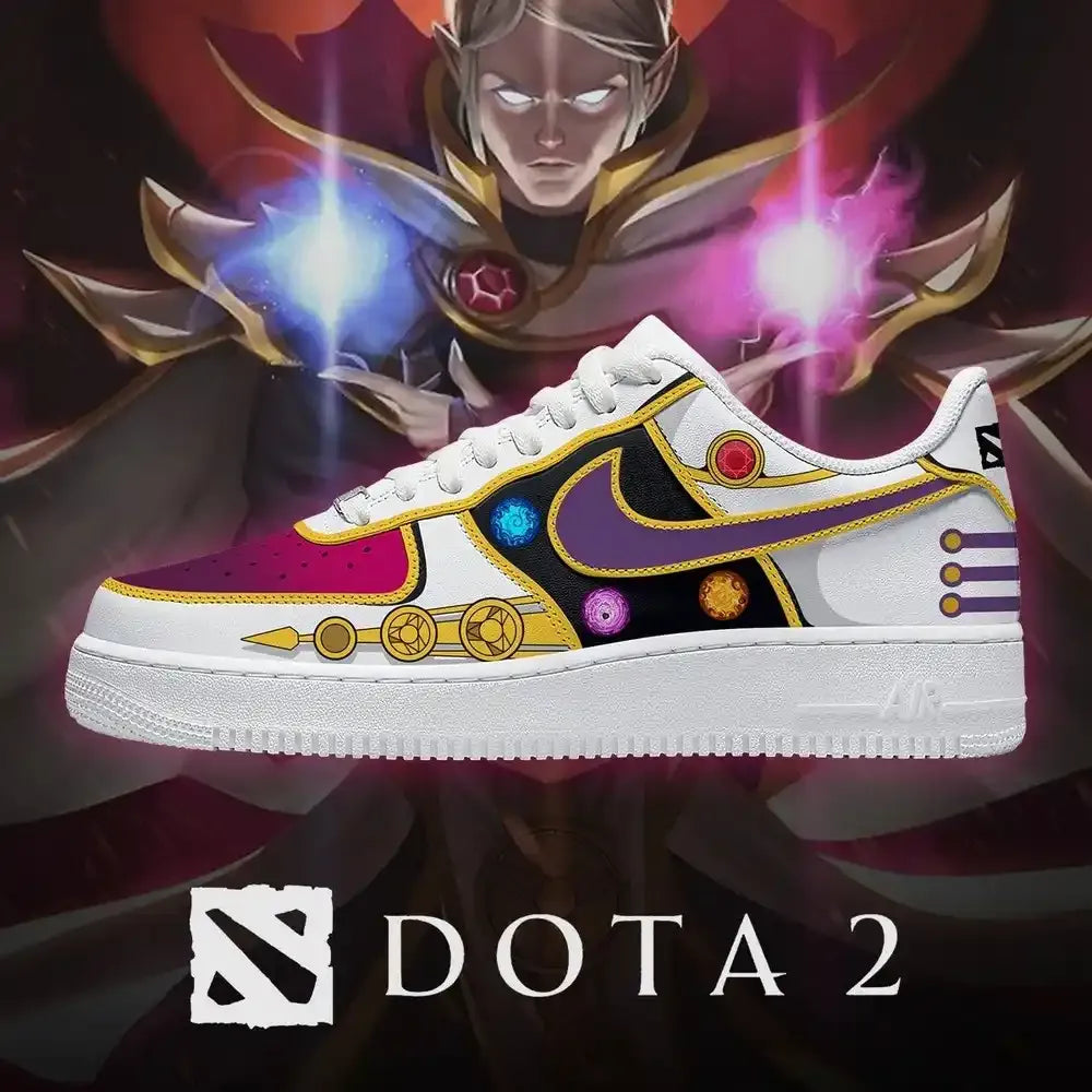 Invoker V.1 Dota 2 Custom Low Top Shoes