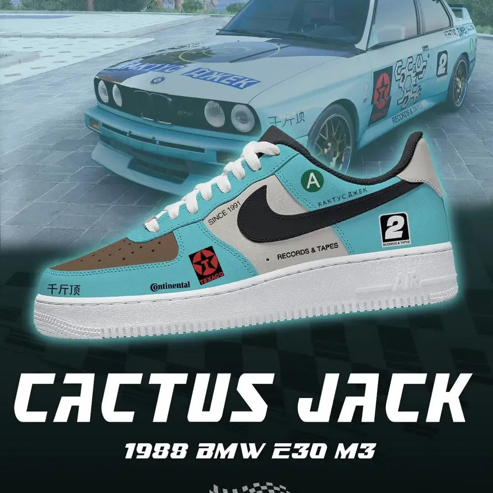 Cactus Jack 1988 E30 M3 Low Top Shoes