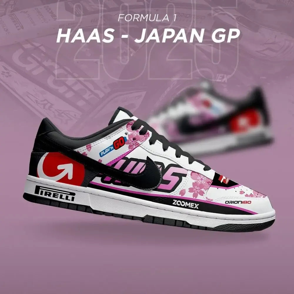 Haas Japan GP 2025 Season of F1 Low Top Shoes