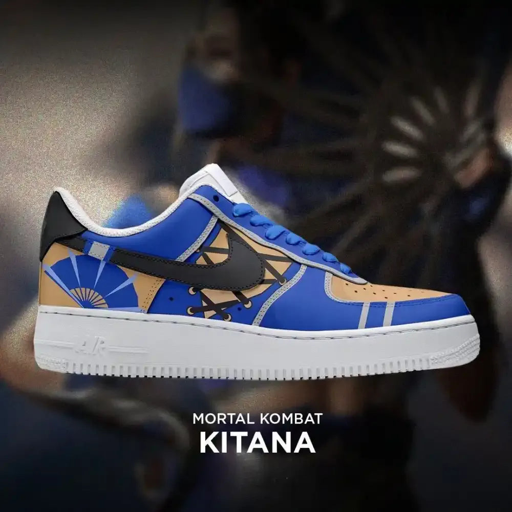 Kitana Mortal Kombat Edition Low Top Shoes