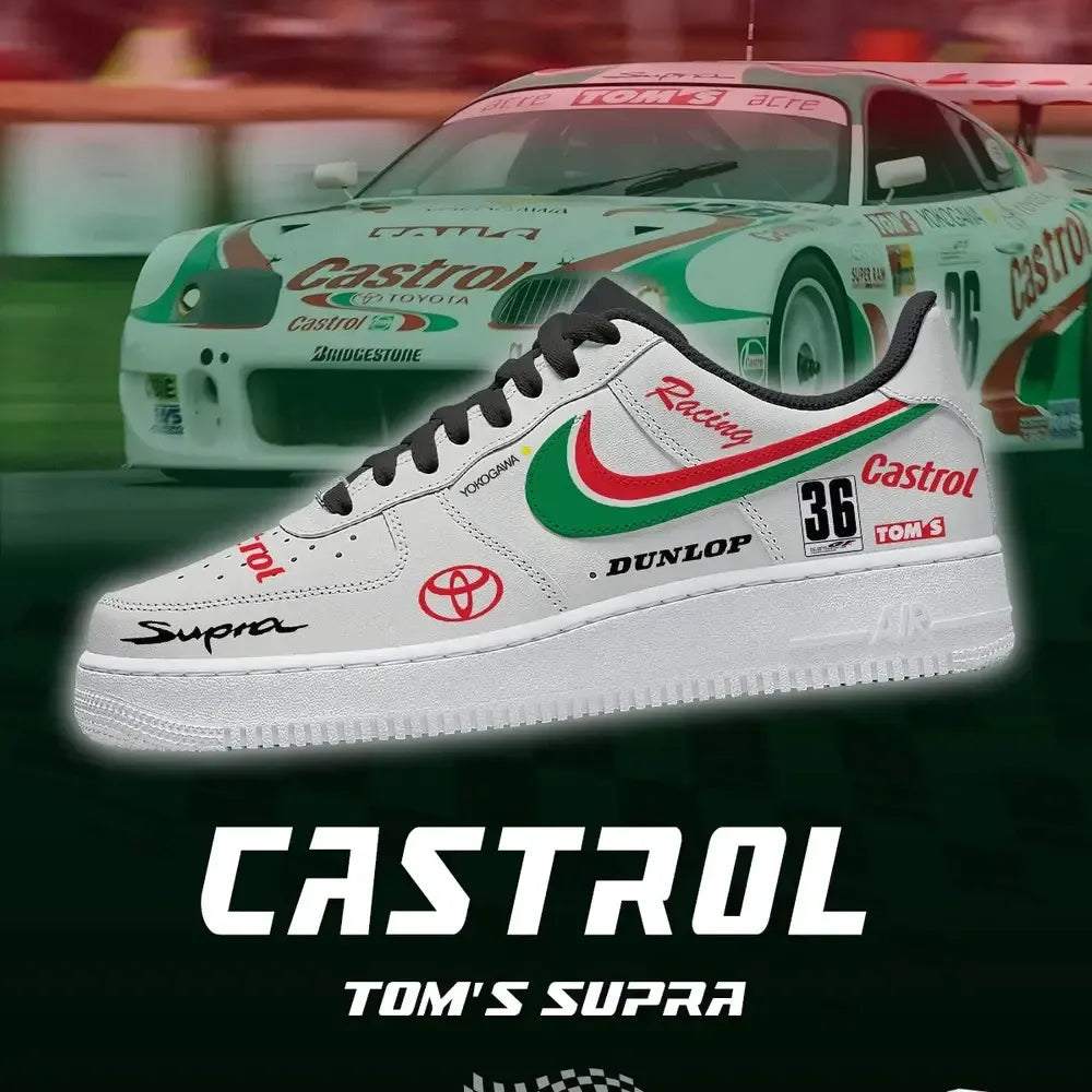 Castrol Toms Supra Low Top Shoes