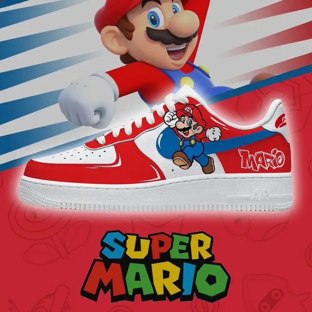 Mario V.3 Super Mario Bros Low Top Shoes