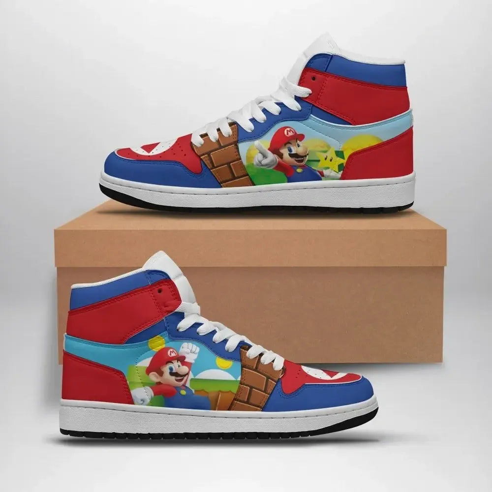 Super Mario Super Mario Bros Special High Top Shoes