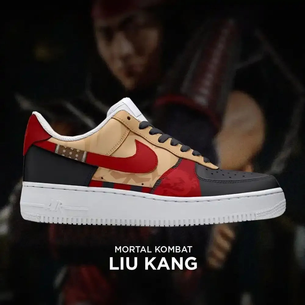 Liu Kang Mortal Kombat Edition Low Top Shoes