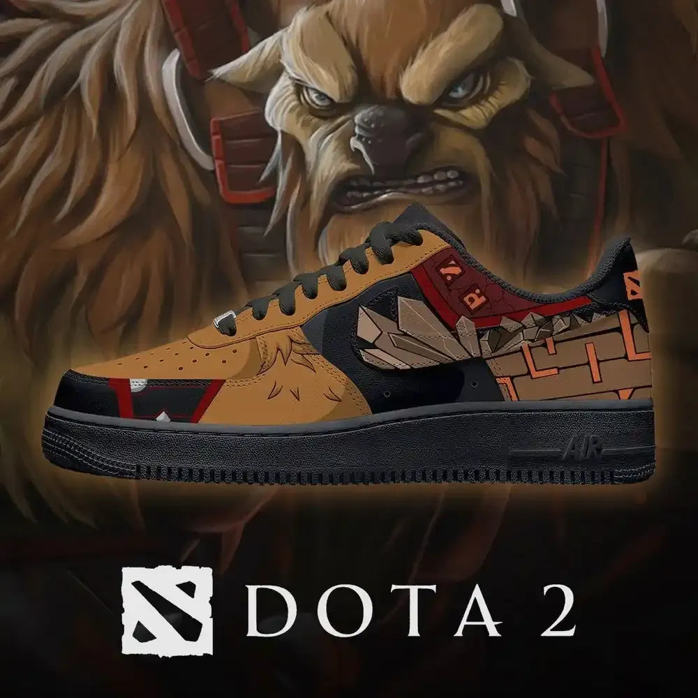 Earthshaker V.1 Dota 2 Custom Low Top Shoes