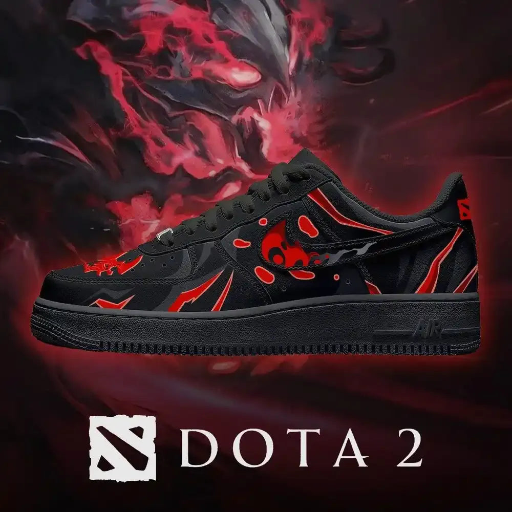 Nevermore V.1 Dota 2 Custom Low Top Shoes