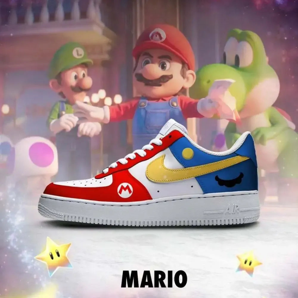 Mario Mario Galaxy Low Top Shoes