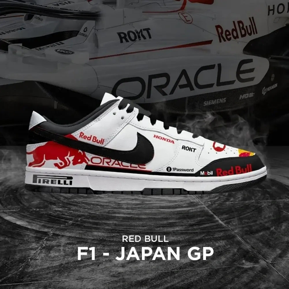 Red Bull Japan GP F1 Special Low Top Shoes