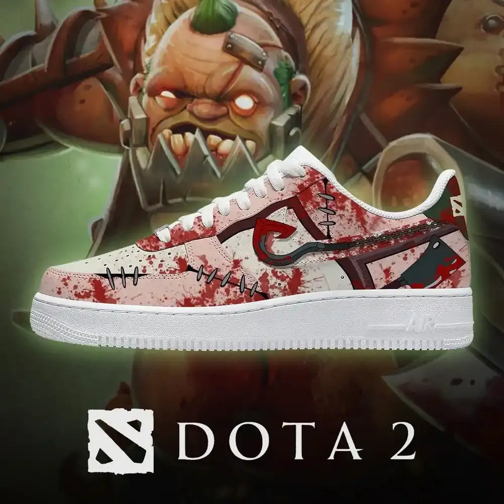 Pudge V.1 Dota 2 Custom Low Top Shoes