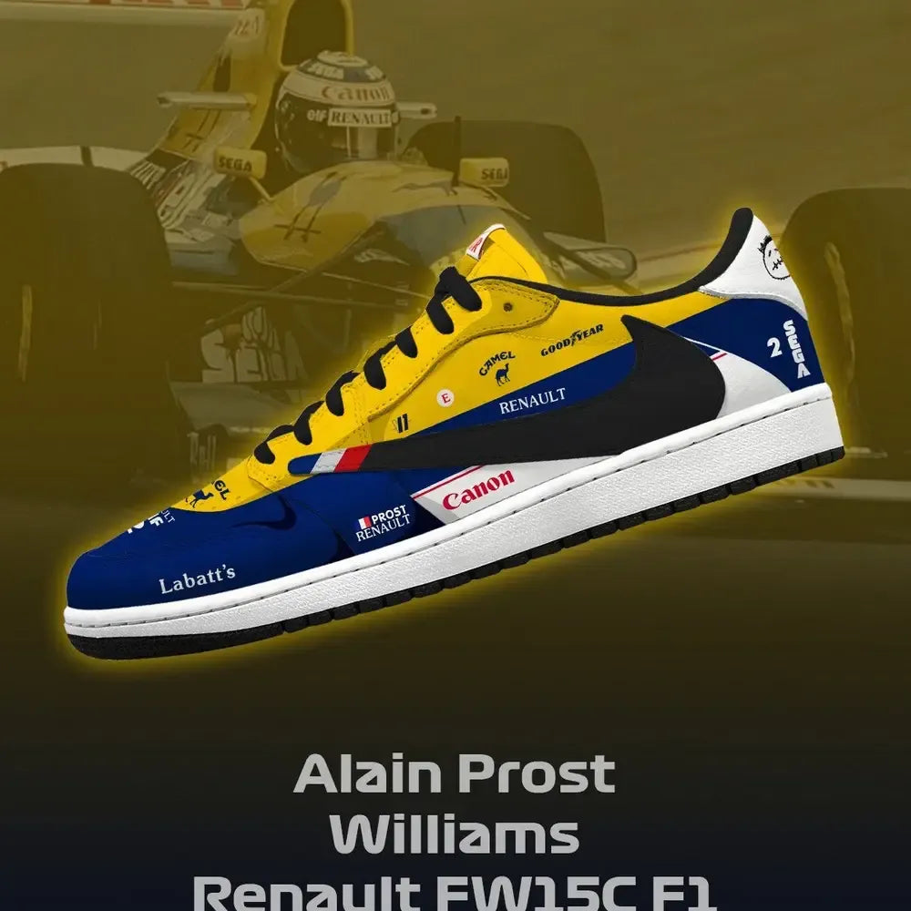 Renault FW15C F.1 V.1 Low Top Shoes