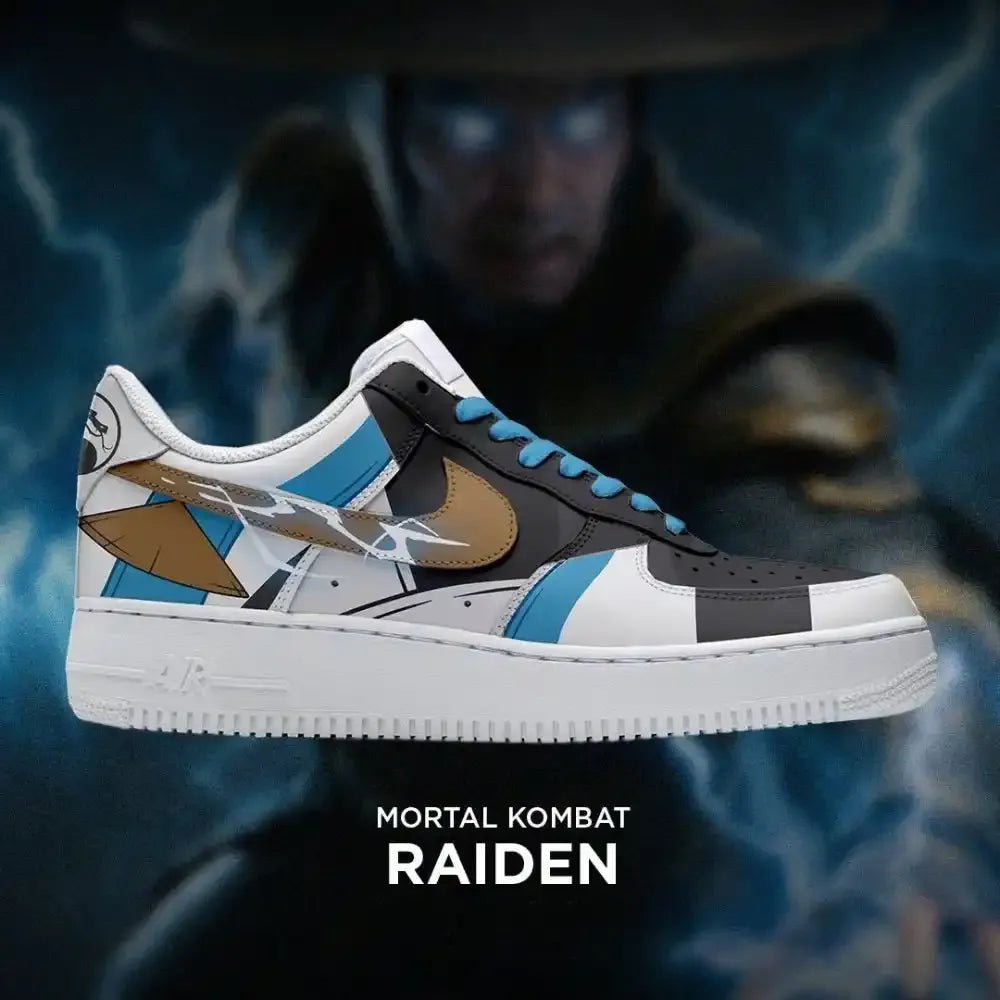 Raiden Mortal Kombat Edition Low Top Shoes