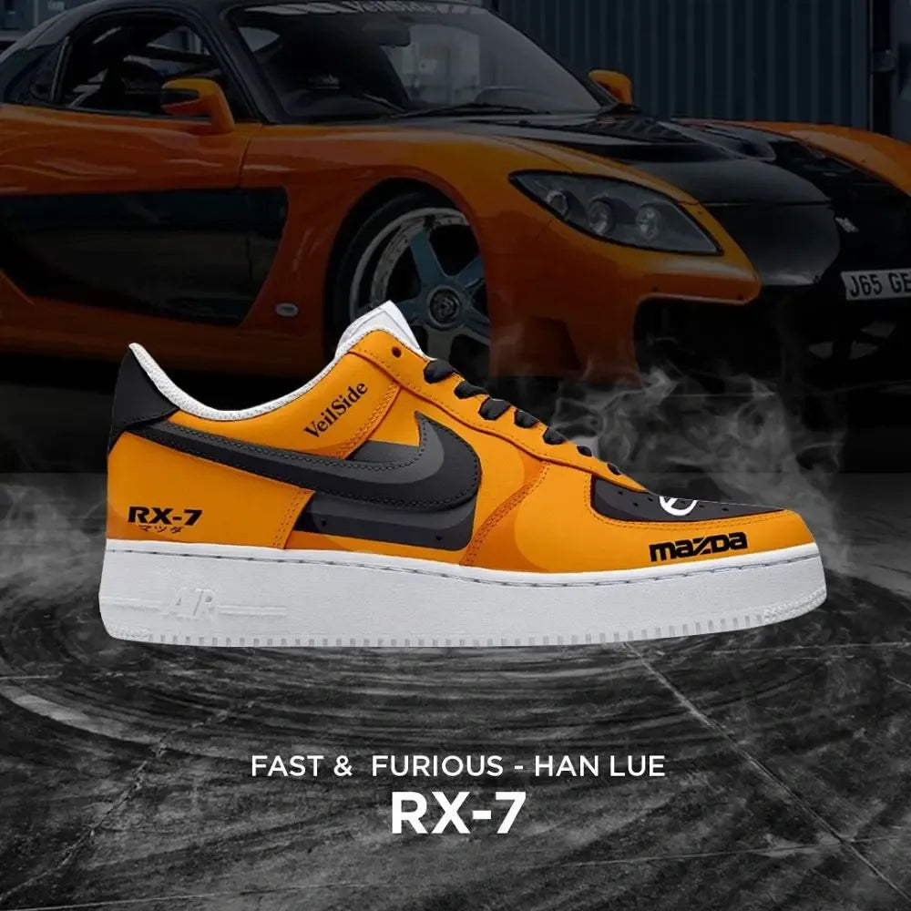 RX-7 Han Lue Fast and Furious Low Top Shoes