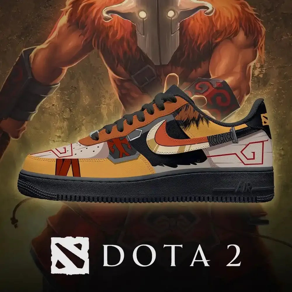Juggernaut V.1 Dota 2 Custom Low Top Shoes