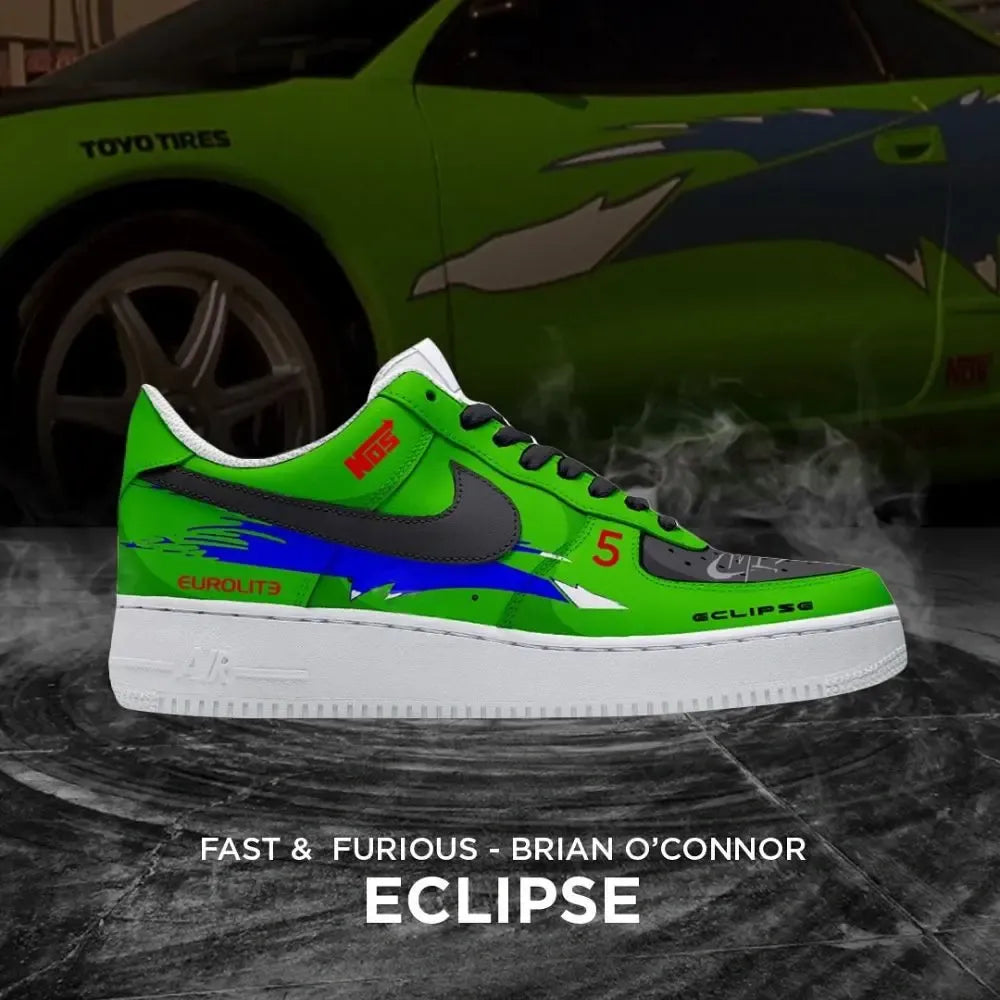 Eclipse Brian O'Connor Fast and Furious Low Top Shoes