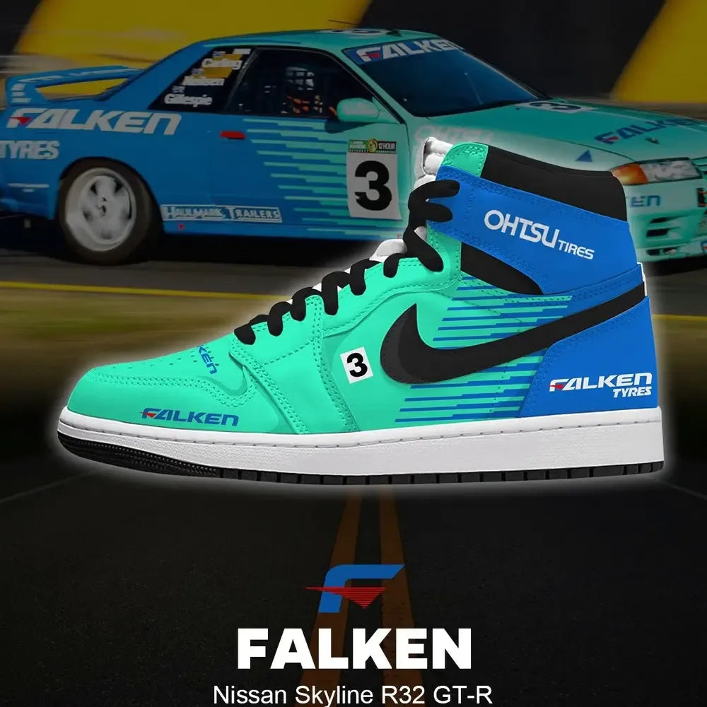 Falken Skyline R32 GT-R High Top Shoes