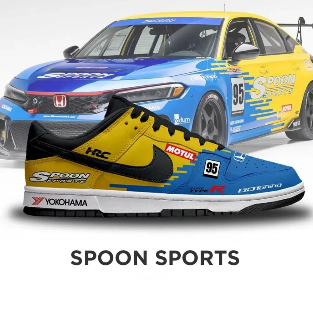 Spoon Sports Car Racing Special Low Top Shoes
