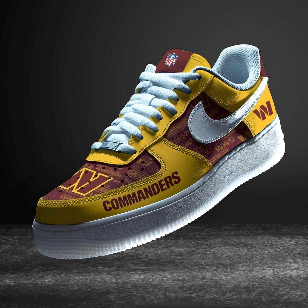 Washington Commanders Personalized Version 8 AF1 Shoes